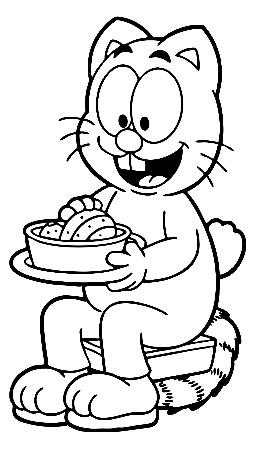 coloriages Garfield imprimables